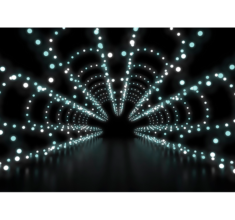 Abstrakte sirkler fototapet - Tenstickers