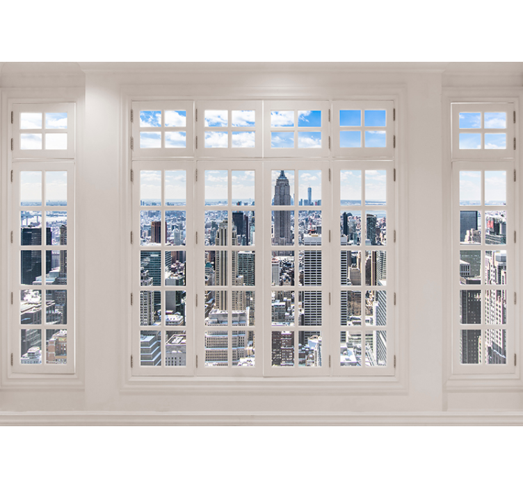 New york city skyline fototapeter - Tenstickers