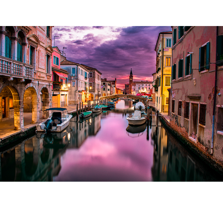 Flykte med vår venice fototapet - Tenstickers