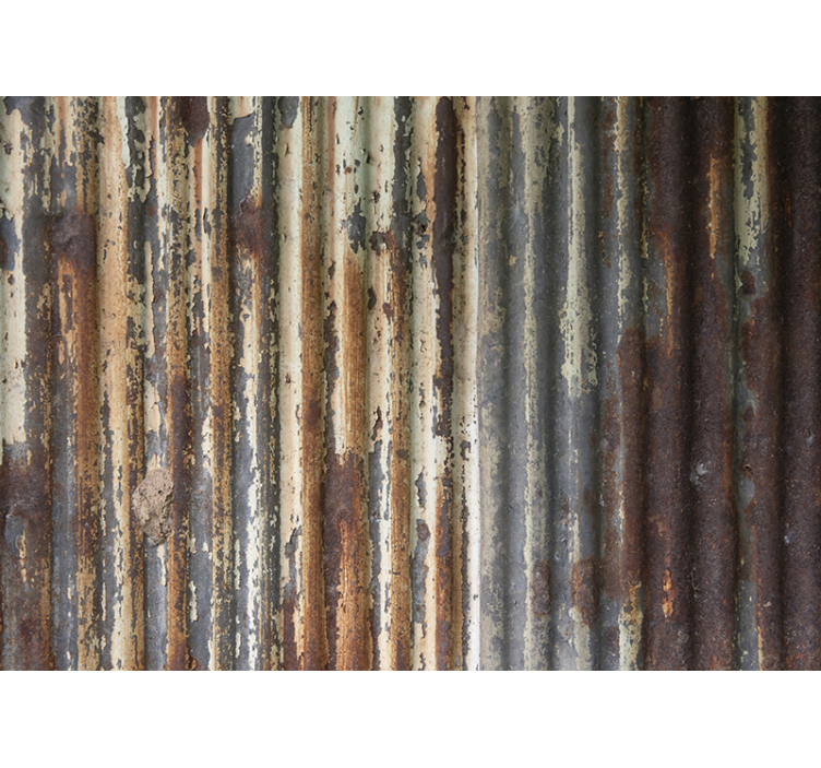 Metallark foto fototapet - Tenstickers