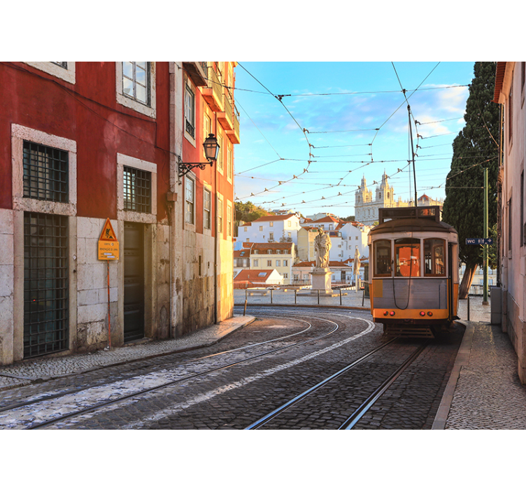 Lisbon's fototapet - Tenstickers