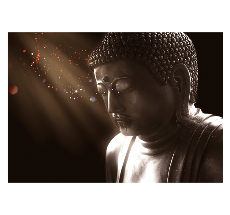 Meditere buddha zen fototapet - Tenstickers
