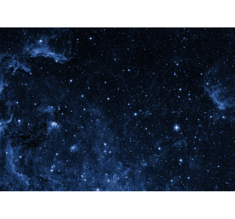 Galakse soverom med konstellasjoner fototapet - Tenstickers