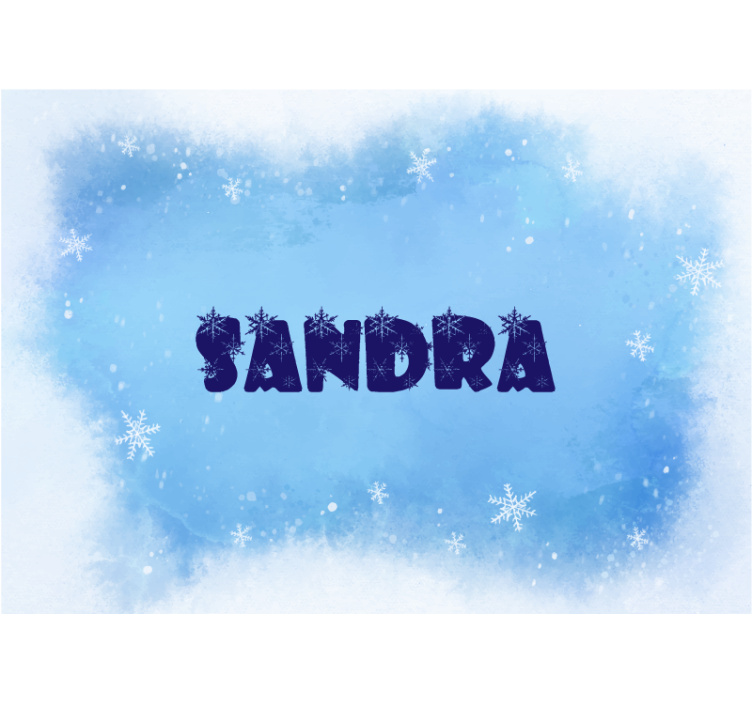 Skreddersydd navneoppretting fototapet tilpasset - Tenstickers