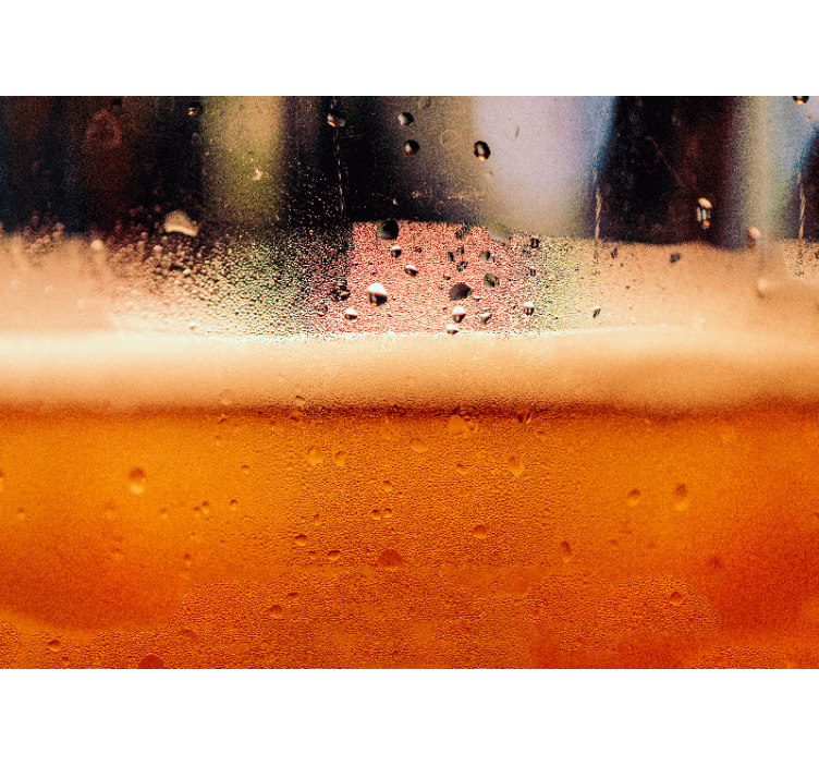 øl væske fototapet kjøkken - Tenstickers