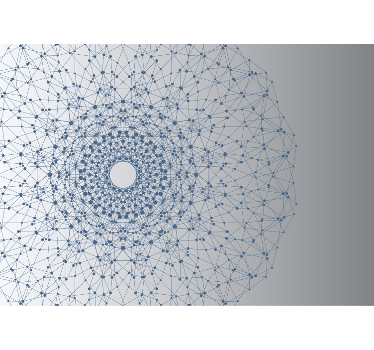 Geometrisk formarrangement fototapet abstrakt - Tenstickers