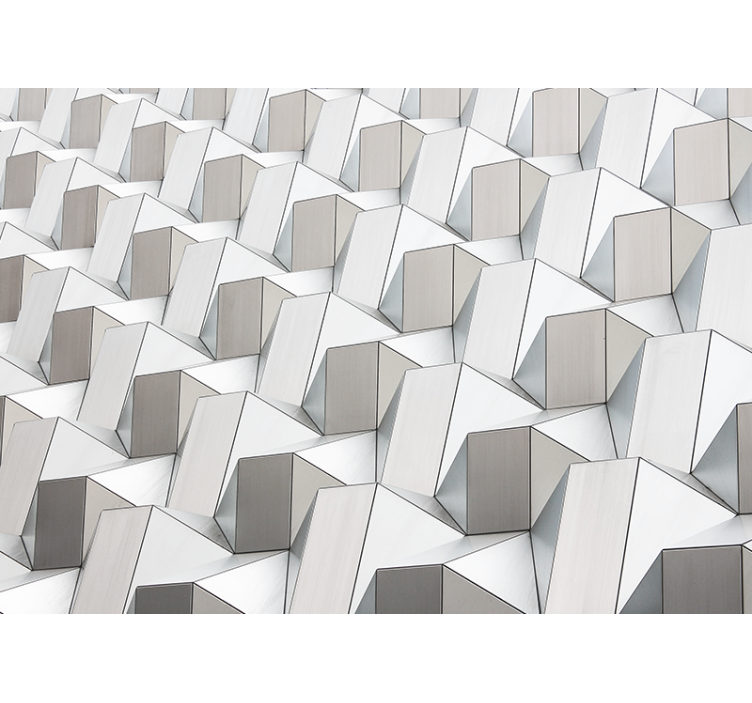 Geometrisk teksturert overflate fototapet tekstur - Tenstickers