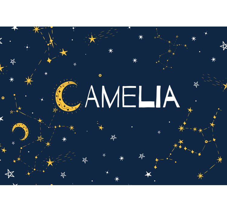 Konstellasjoner og fototapet på tenårene - Tenstickers