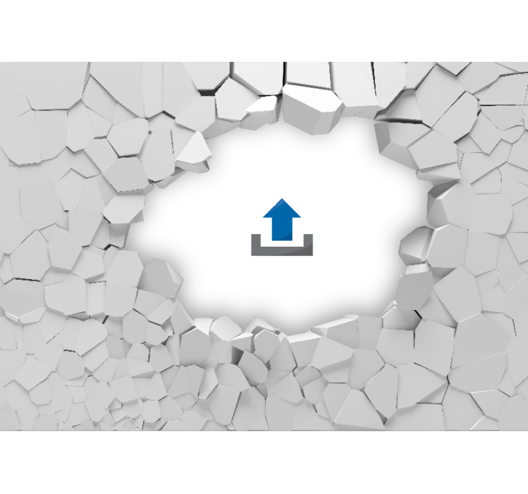 Fototapet kjøretøy hai som bryter gjennom - Tenstickers