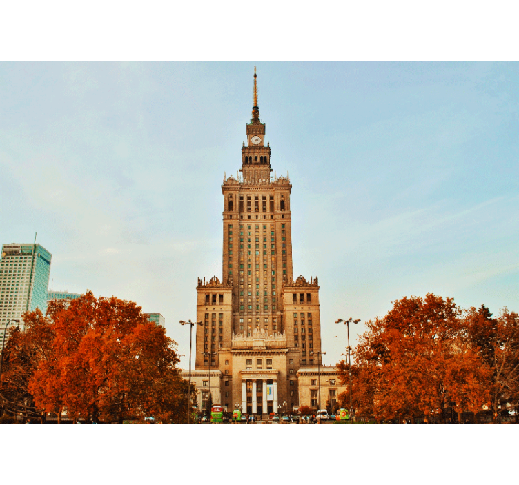 Fototapet byer kulturpalass - Tenstickers