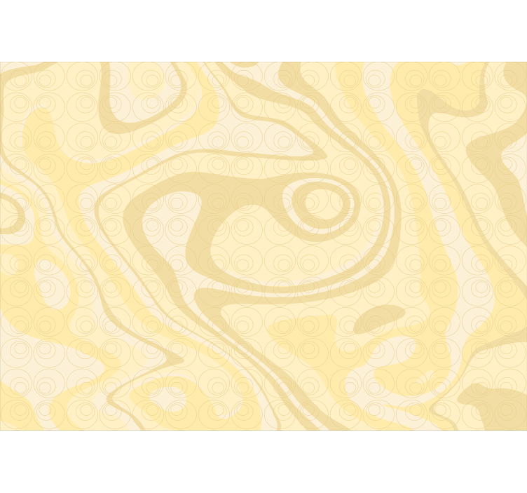 Fototapet abstrakt buede former mønster - Tenstickers