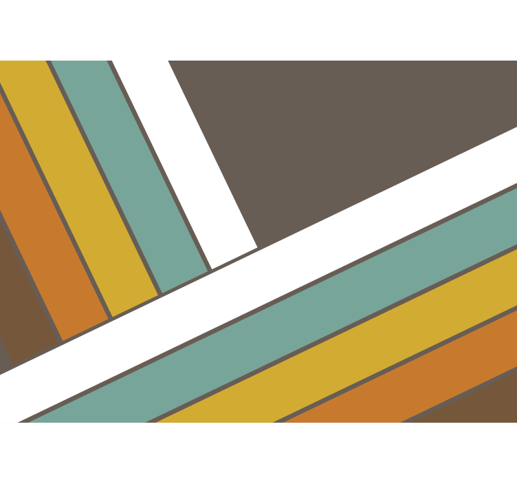 Fototapet tekstur geometriske linjemønstre - Tenstickers