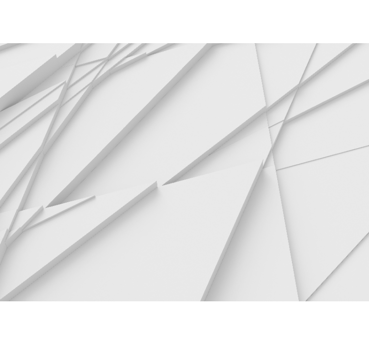 Fototapet abstrakt geometriske lagmønstre - Tenstickers