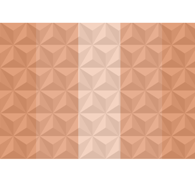 Fototapet tekstur geometrisk 3d-mønster - Tenstickers