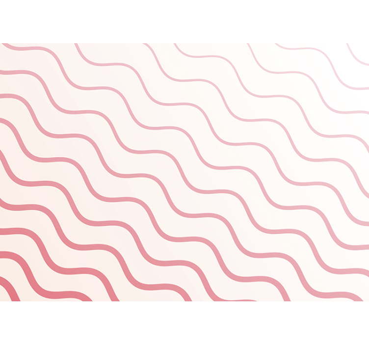 Fototapet tekstur bølgende bølgemønster - Tenstickers