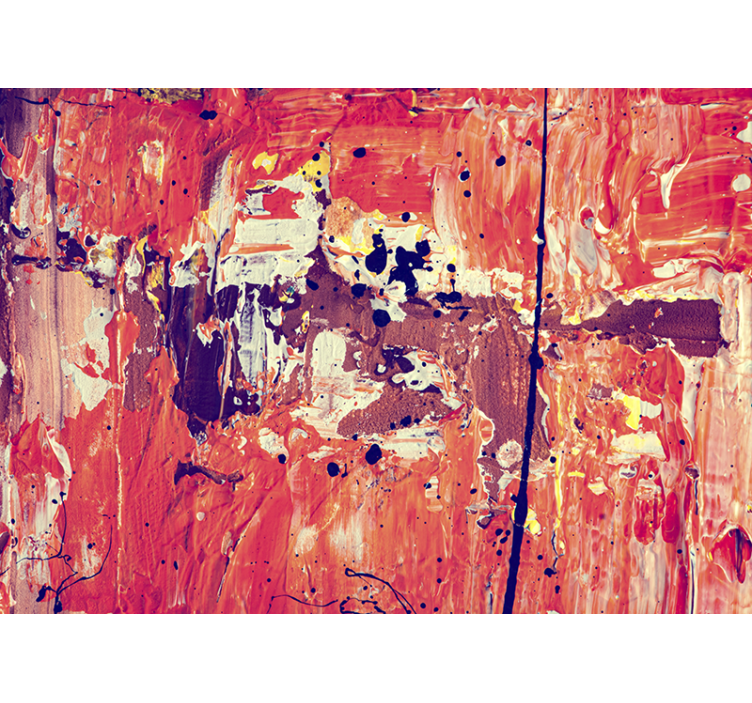 Fototapet abstrakt livlig uttrykk - Tenstickers