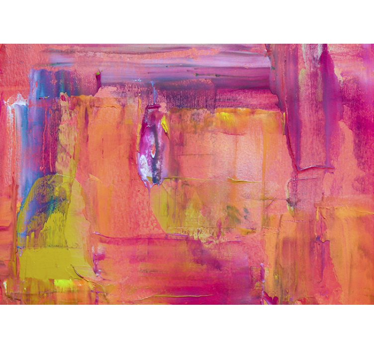 Fototapet abstrakt sprudlende fargeeksplosjon - Tenstickers