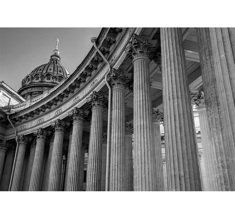 Fototapet byer arkitektonisk eleganse - Tenstickers