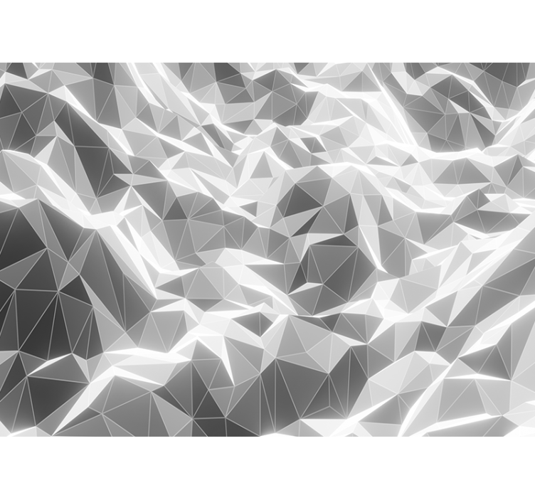 Fototapet abstrakt geometrisk steinmønster - Tenstickers