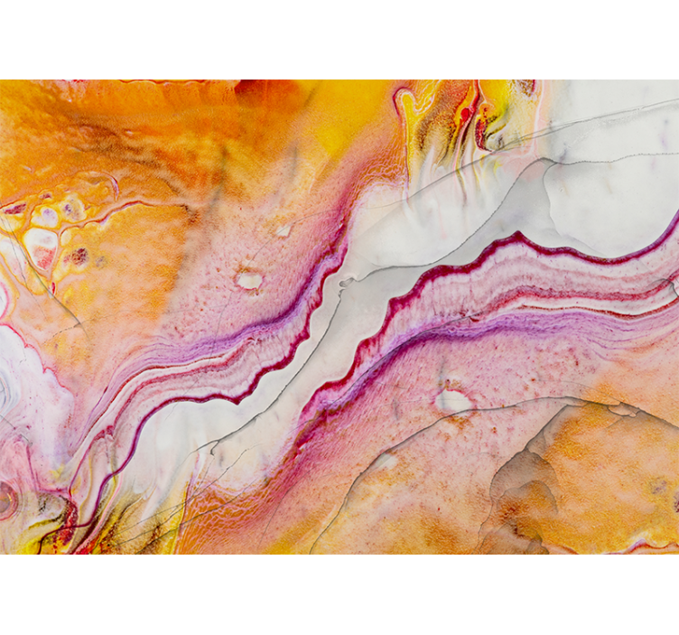 Fototapet abstrakt livlige flytende mønstre - Tenstickers