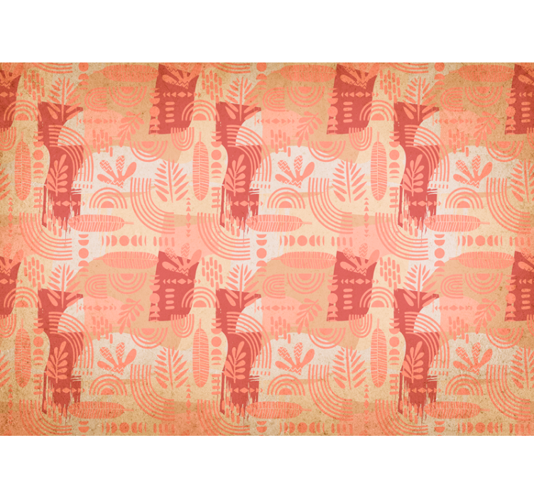 Fototapet andre teksturer og mønstre geometrisk mønster - Tenstickers