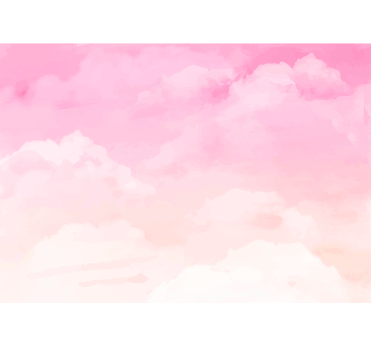 Fototapet tekstur myke skyformer - Tenstickers