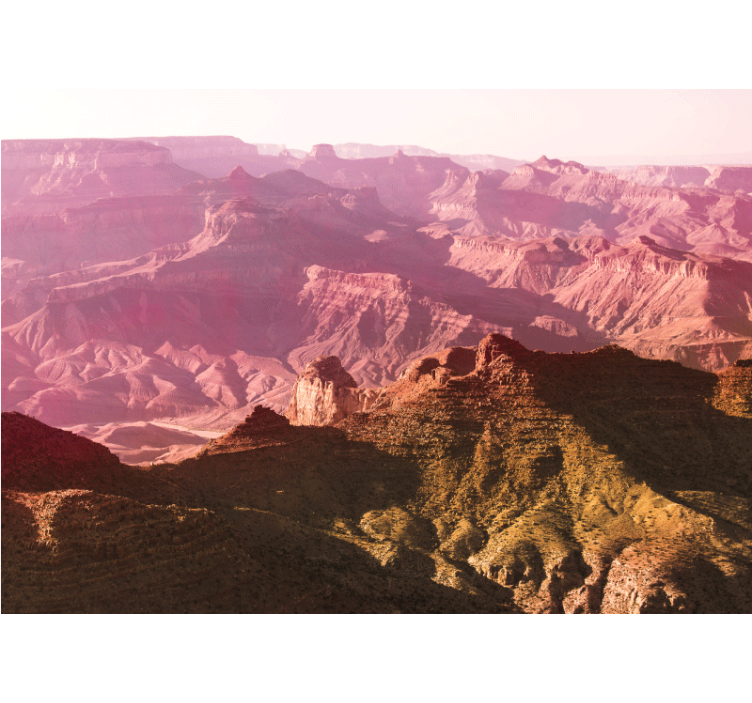 Fototapet landskap grand canyon utsikt - Tenstickers