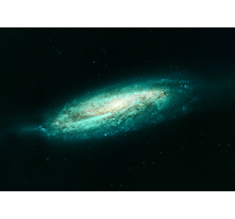 Fototapet verdensrommet galaktisk spiralformasjon - Tenstickers