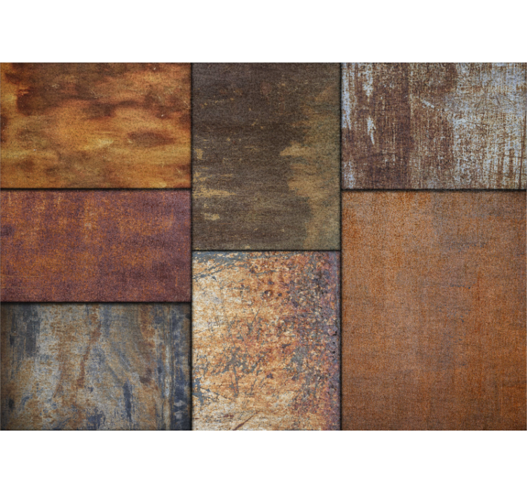 Fototapet andre teksturer og mønstre rustikke paneler - Tenstickers