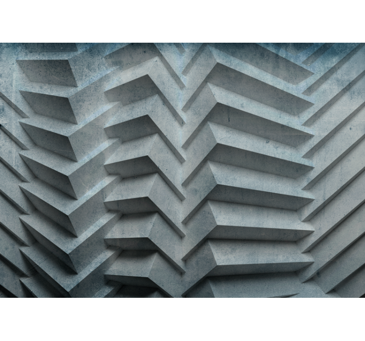 Fototapet tekstur geometriske overflatemønstre - Tenstickers