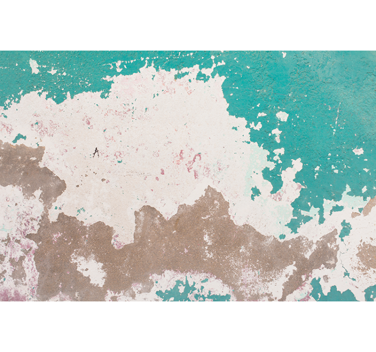 Grunge skrellet vegg mønster fototapeter - Tenstickers