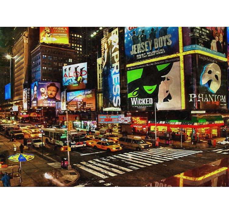 Bylys ny new york fototapet - Tenstickers
