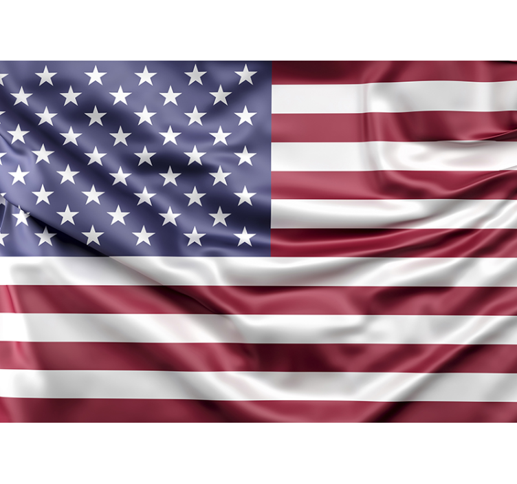 Usa flagg fototapet - Tenstickers