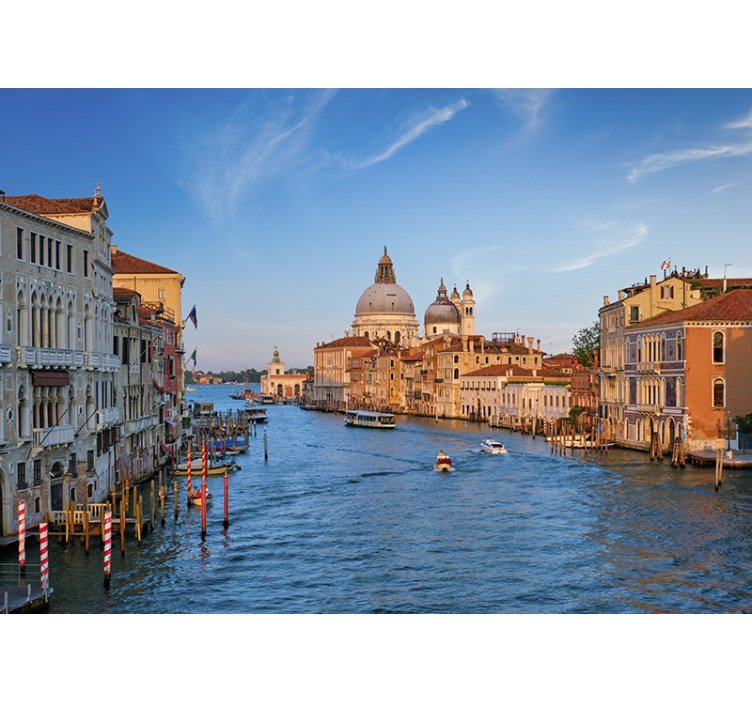 Venezia by landskap fototapet - Tenstickers