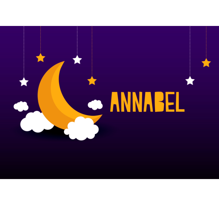 Himmellegemer og konstellasjoner fototapet spedbarn - Tenstickers