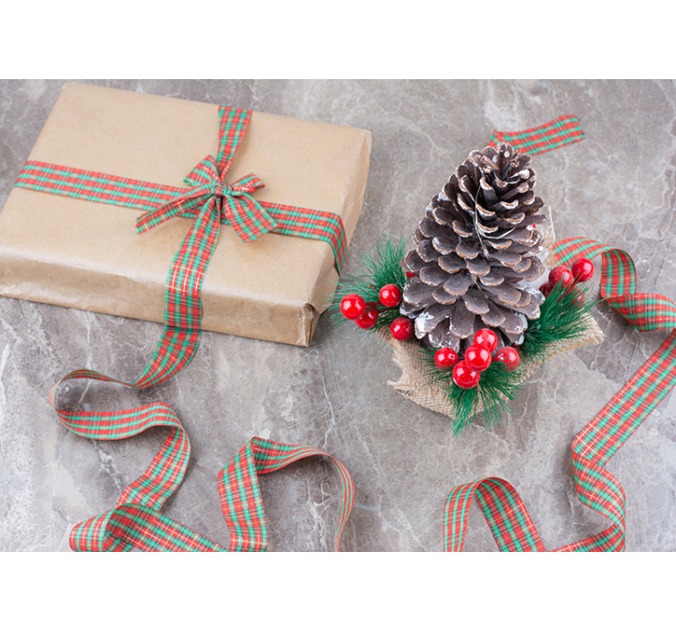 Stor gave grå bakgrunn fantasy veggmaleri - Tenstickers