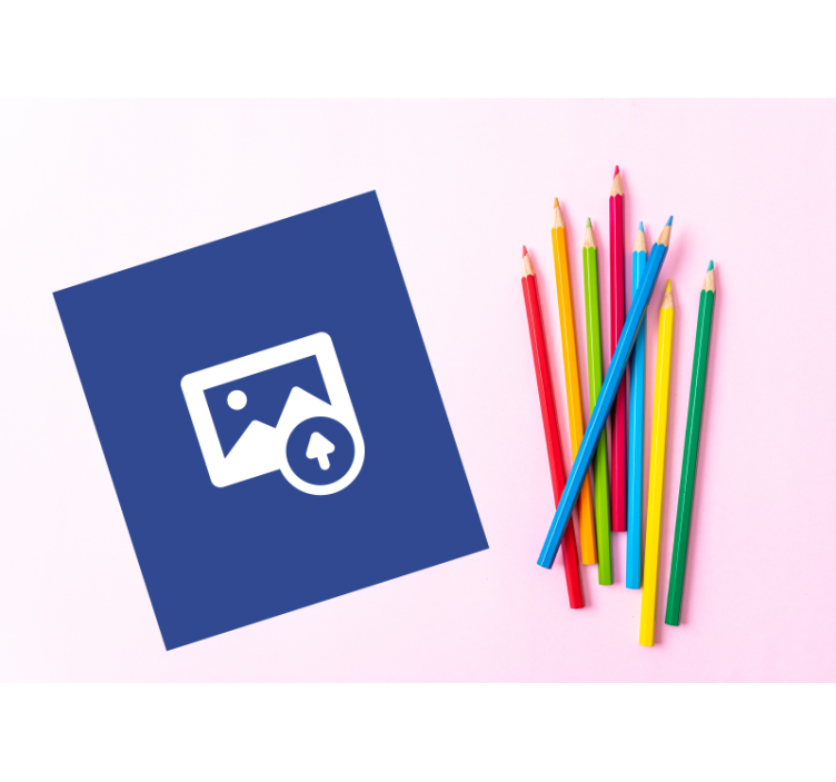 Barnetegningstema fototapet spedbarn - Tenstickers