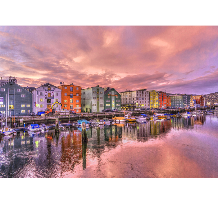 Trondheim by i nattmaleri - Tenstickers