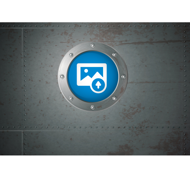 Ubåt effekt tilpasses foto veggmaleri - Tenstickers