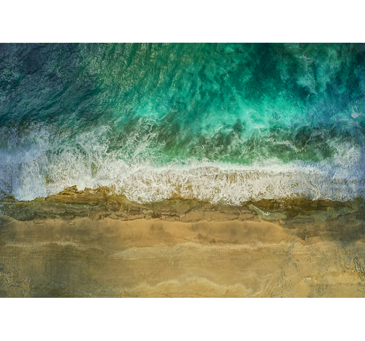 Fototapet natur kystplanter utstilling - Tenstickers