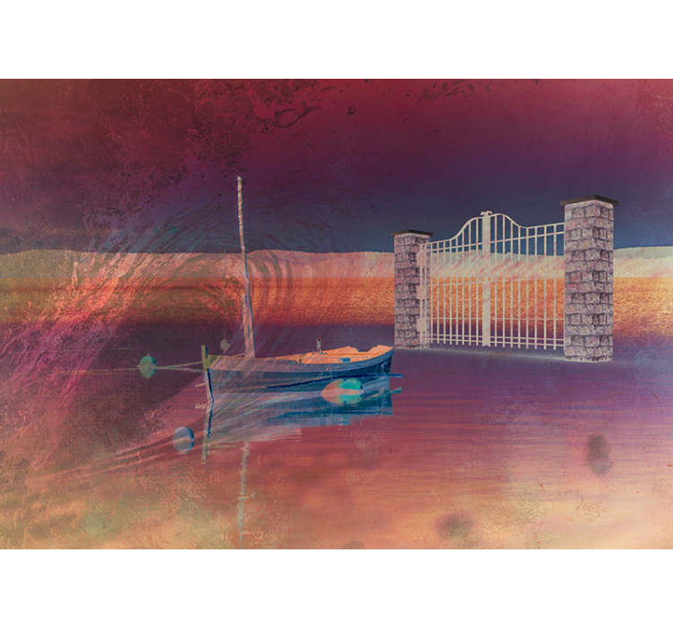 Sjøport i havet barn fototapet - Tenstickers