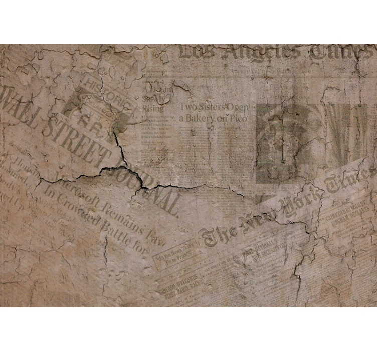 Fototapet andre teksturer og mønstre værbitt gammel tekstur - Tenstickers