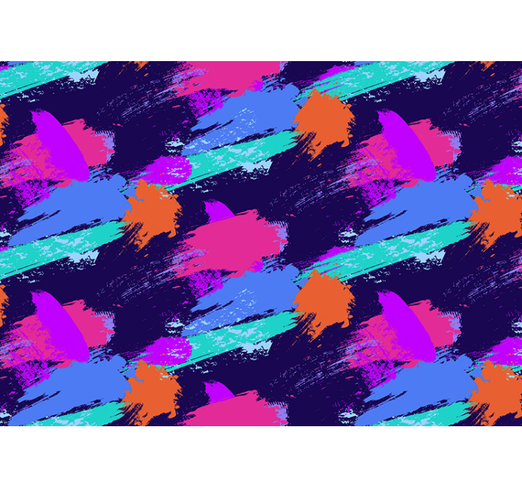 Moderne kunst sprut fototapet abstrakt - Tenstickers