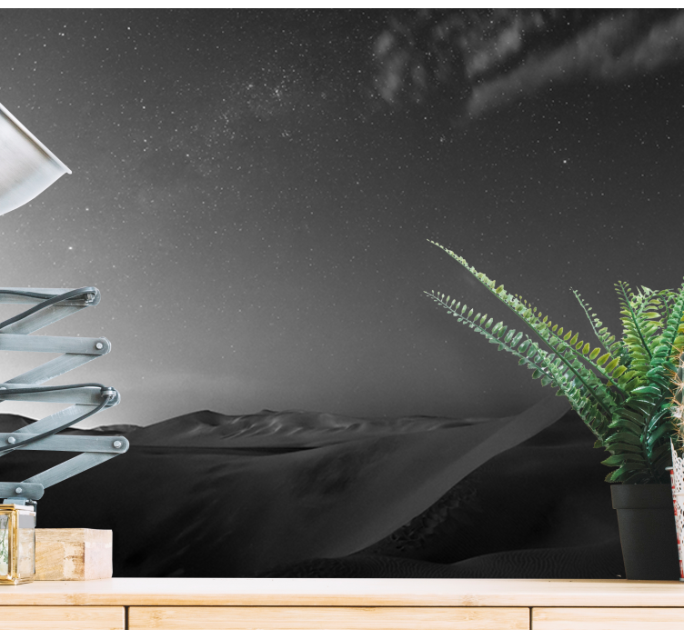 Atacama ørken med stjerner ørken fototapet - Tenstickers