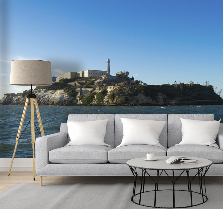 Alcatraz øy fototapet - Tenstickers