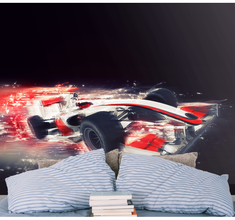 Bolide formel 1 bilmaleri - Tenstickers