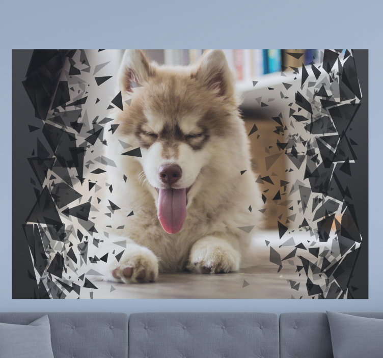 Breakout-portrett fototapet dyr - Tenstickers