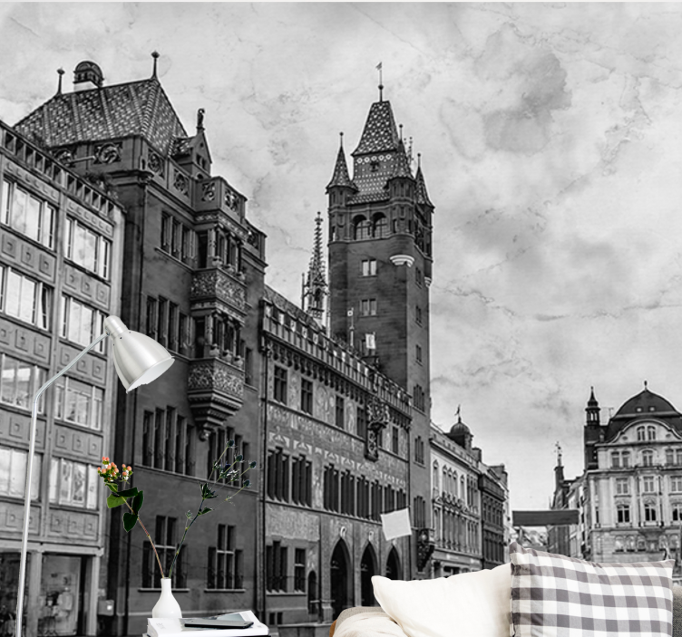 Fototapet berlin historisk tårnarkitektur - Tenstickers