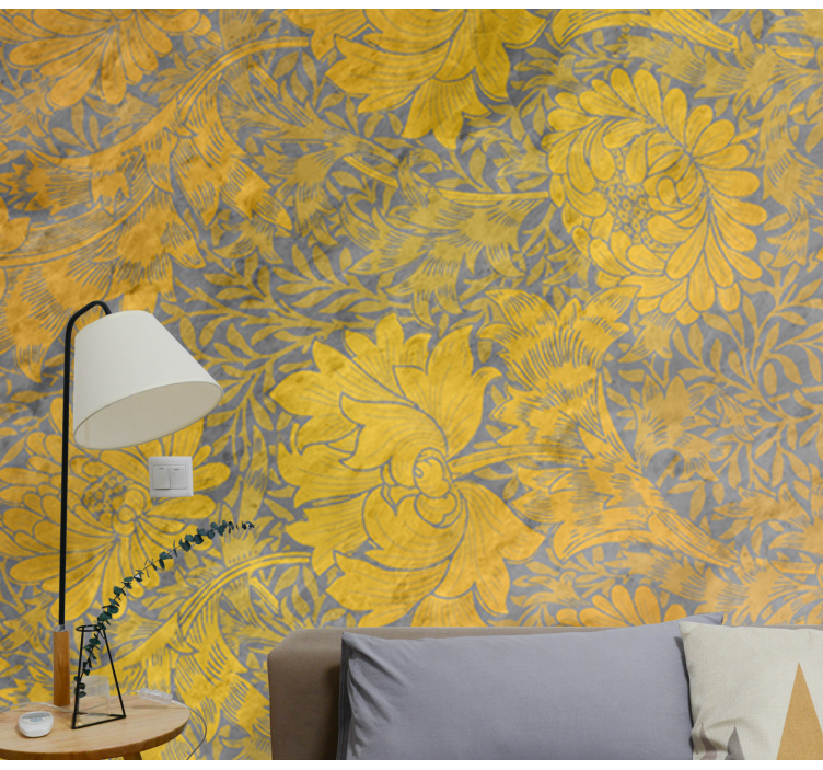 Fototapet blomster blomstermotiv arrangement - Tenstickers