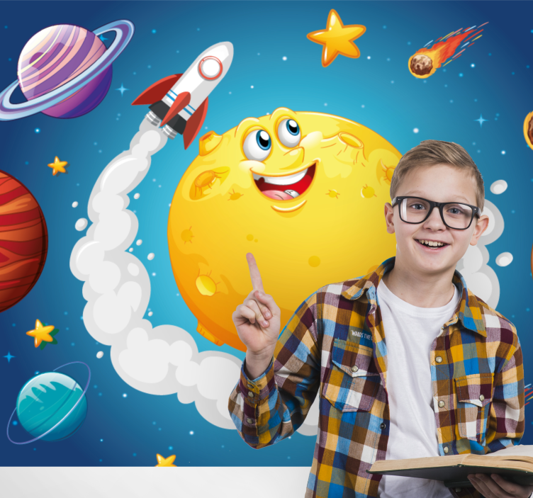 Fototapet fantasi romeventyr tema - Tenstickers